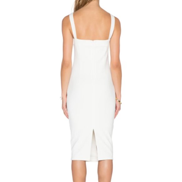 Misha Collection white lace up Lovisa Dress - Small - Picture 2 of 6